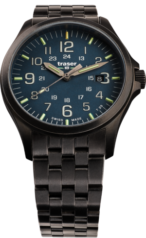 Ceas Traser P67 Officer Pro GunMetal Albastru