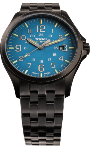 Ceas Traser P67 Officer Pro GunMetal Albastru cer