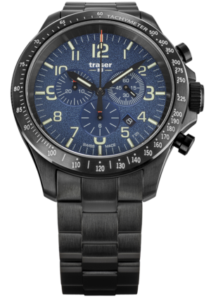 Ceas Traser P67 Officer Pro Cronograf Albastru