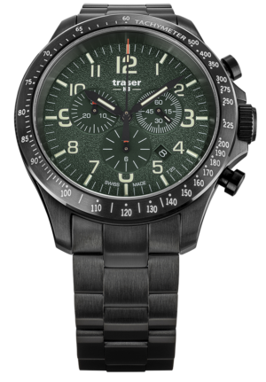 Ceas Traser P67 Officer Pro Cronograf Verde