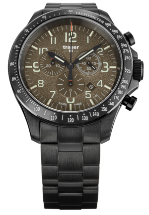 Ceas Traser P67 Officer Pro Cronograf Kaki