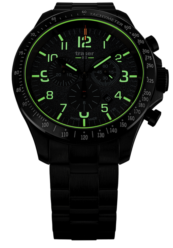 Ceas Traser P67 Officer Pro Cronograf Kaki