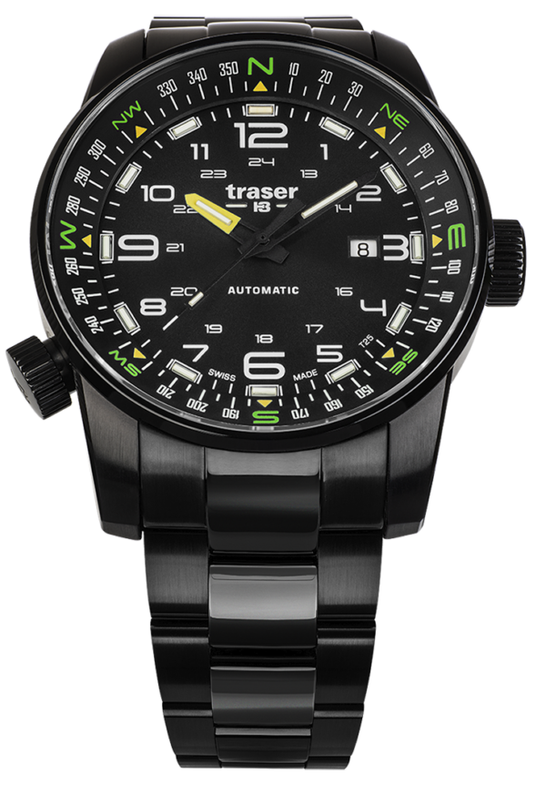 Ceas Traser P68 Pathfinder Automatic Negru