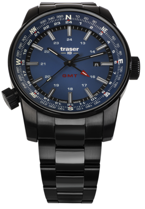 Ceas Traser P68 Pathfinder GMT Albastru