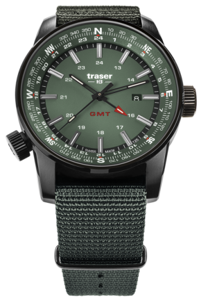 Watch Traser P68 Pathfinder GMT Green