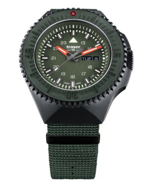 Ceas Traser P69 Black Stealth Verde