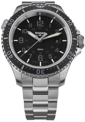 Traser P67 Diver Watch Black Special Set