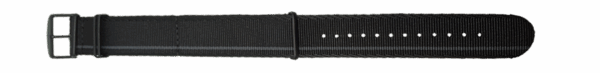 Curea din material textil P68 Pathfinder Automatic negru-gri