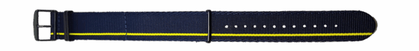 Fabric strap P68 Pathfinder Automatic blue-yellow