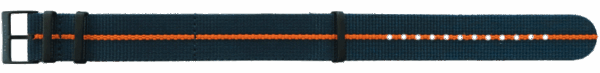 P67 Officer Pro Quartz blue/orange P67 Officer Pro Quartz textile strap